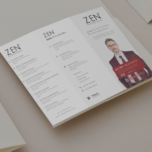 Folded Takeaway Leaflets